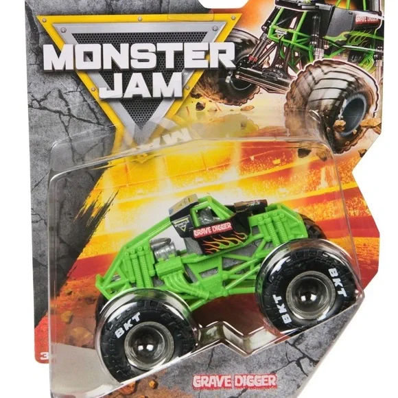 MONSTER JAM GRAVE DIGGER TRAINING TRUCKS SERIES 44. 1.64 - Picture 5 of 5